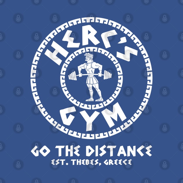 Herc's Gym (White) by onarolltees