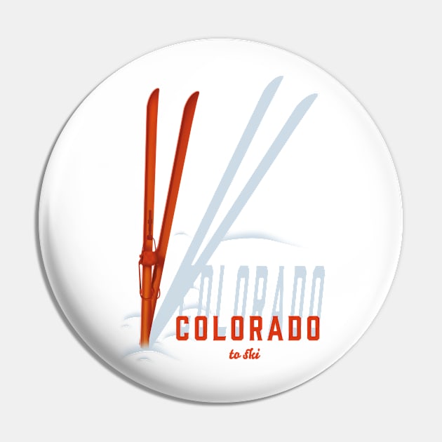 Colorado to ski Pin by nickemporium1