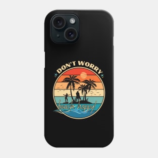 Golden Horizons: Embrace the Beachside Bliss Phone Case