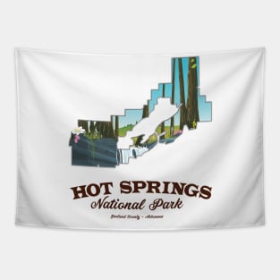 Hot springs national park Tapestry