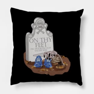 On Thy Feet Pillow