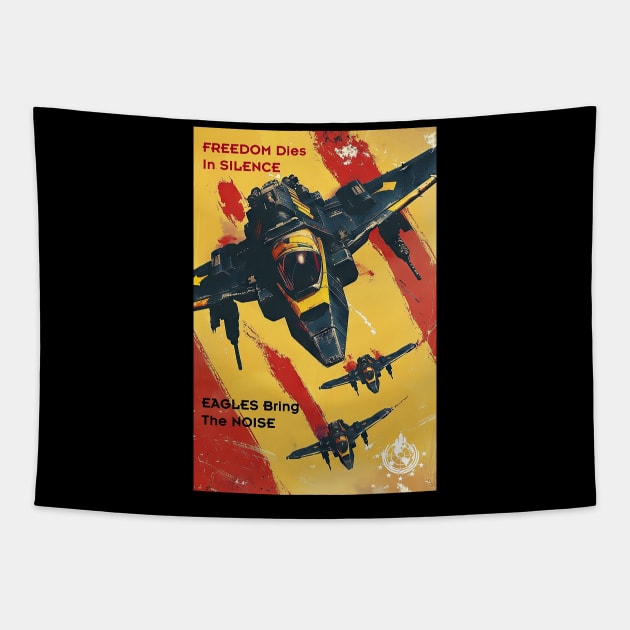 Helldivers 2 Tapestry by positivespace