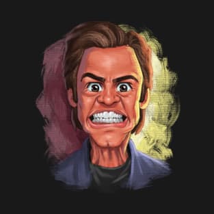 Jim Carrey Digital Painting T-Shirt