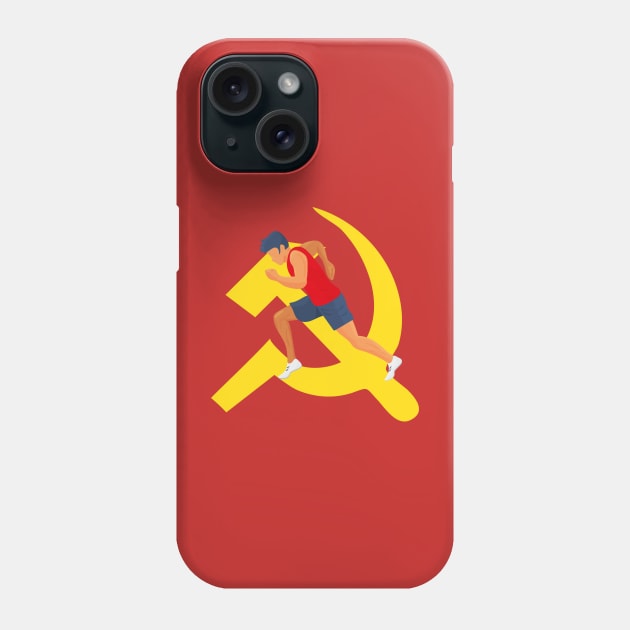 Hammer and sickle as a proletarian solidarity symbol Phone Case by tatadonets