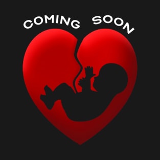 Coming Soon Baby Announcement T-Shirt