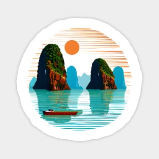 Ha Long Bay, Viet Nam Landcape, Travel Magnet