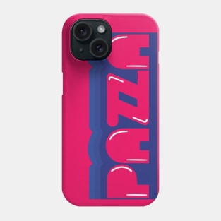 Pazza, italian word for crazy Phone Case