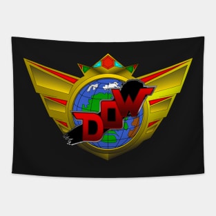 Dogs of War Crest Tapestry