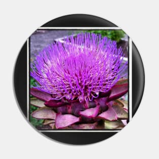 Artichoke Flower Pin