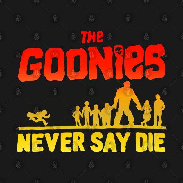 Never Say Die // The Goonies 80s FanArt by darklordpug