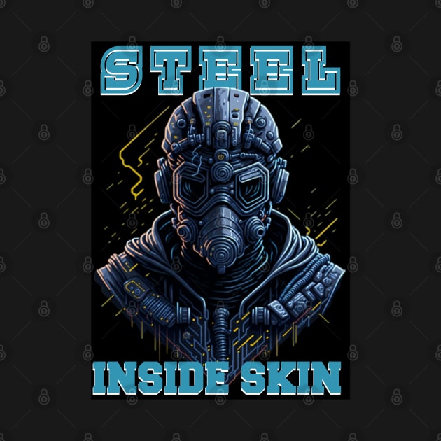 Steel Inside Skin by QuirkyPrintShop