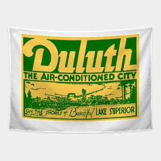 Vintage Duluth Decal Tapestry