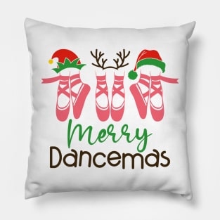 Merry Dancemas Ballet Dancer Pillow