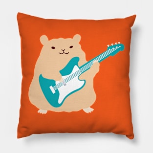 hamster rock Pillow