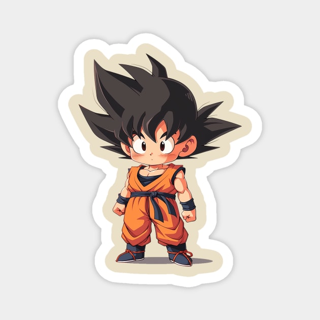 goku Magnet by fancy ghost