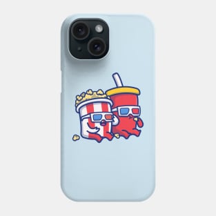 Cute Popcorn With Soda Phone Case