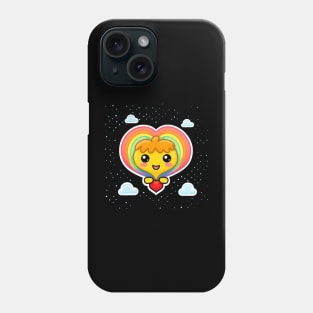 Cute Kawaii Pride Rainbow Couple Phone Case