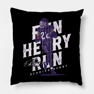 Derrick Henry Baltimore Run Pillow