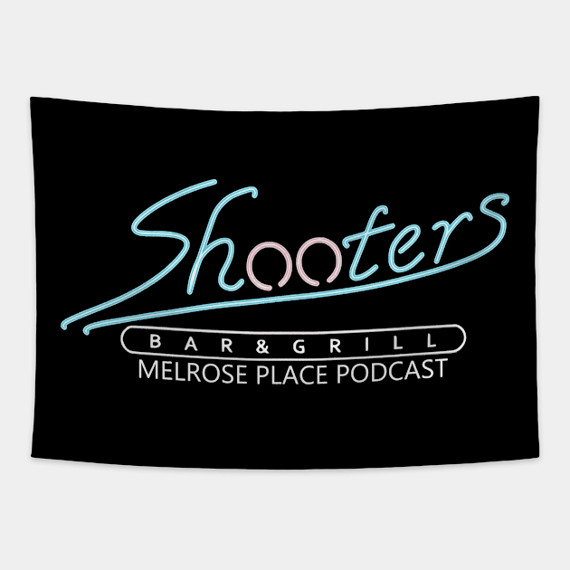 Shooters Logo Tapestry by melrosepod@gmail.com