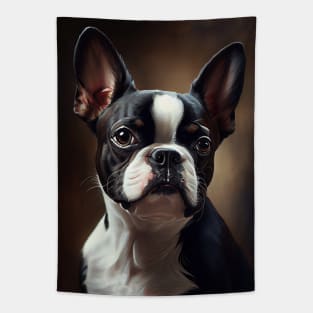 Boston Terrier Tapestry