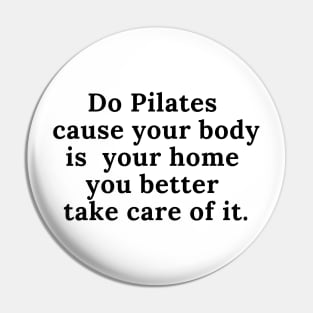 Do Pilates. Pin