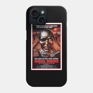 Burial Ground (AKA..Nights of Terror) VHS box art Phone Case