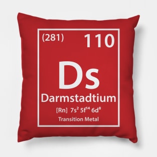 Darmstadtium Element Pillow