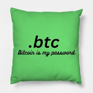 Bitcoin fan Pillow