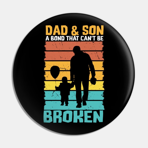 Dad And  Son- Vintage Fathers Day,  Grandpa Pin by Perfect Spot