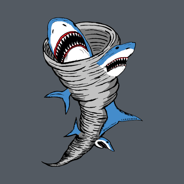 Shark Tornado by jarhumor