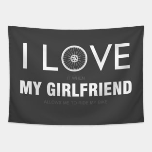 I Love my Girlfriend Tapestry