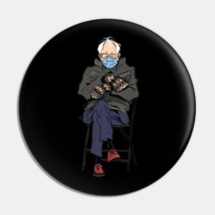 Bernie's Mittens Pin