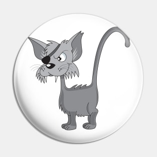 crazy cat Pin