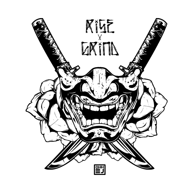 Rise x Grind Samurai shirt by OhhEJ