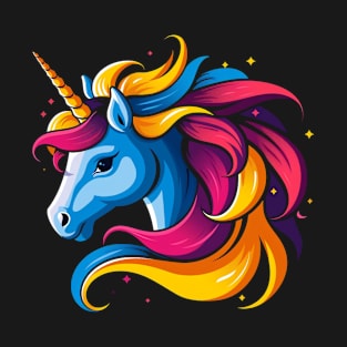 colorful unicorn T-Shirt