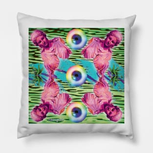 all seeing solo goddess Pillow