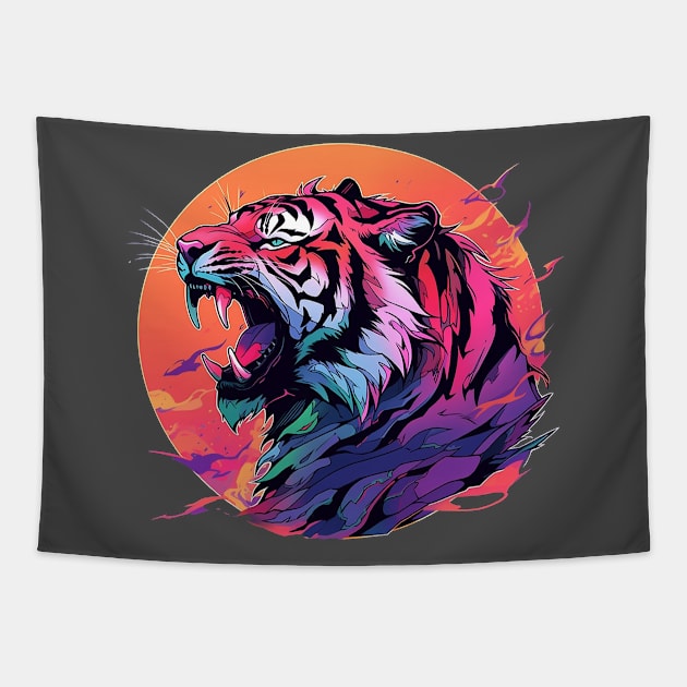 tiger Tapestry by lets find pirate