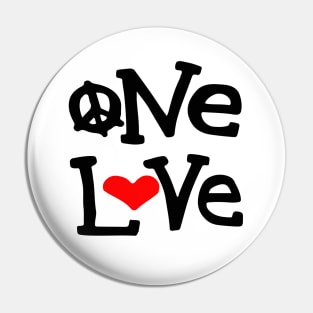 One Love Pin