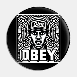 Obey Pin