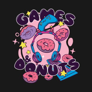 Games Donuts T-Shirt