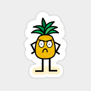 Disgruntled Pineapple Magnet