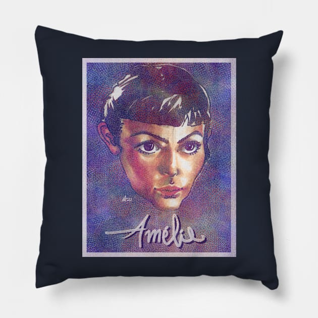Amelie Pillow by AAHarrison