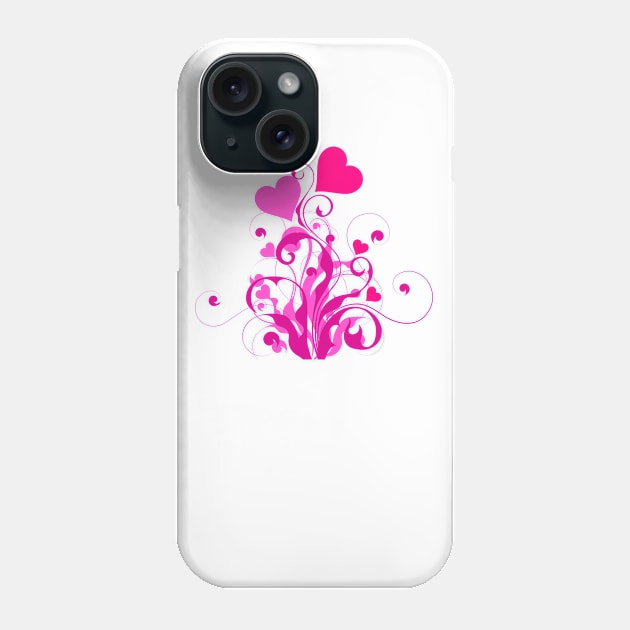 valentine day Phone Case by Mdath