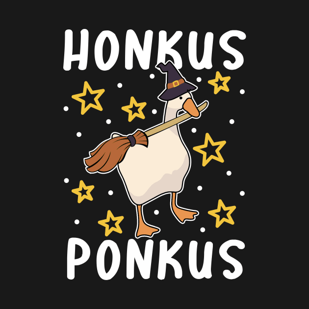 Honkus Ponkus Goose Meme design, Halloween funny meme items by Polokat