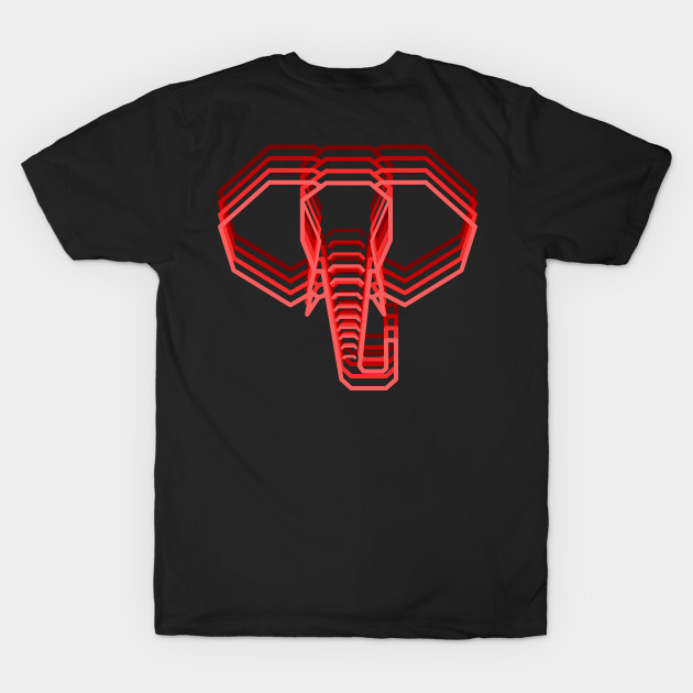 Discover Red Psychedelic Elephant Shirt Cute Shirt Funny Shirt Animal Shirt Nature Shirt Africa Shirt Inspirational Shirt Sarcastic Shirt Pet Lover Shirt Birthday Gift - Elephant Design - T-Shirt
