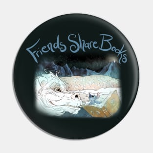 Friends Share Books Pin