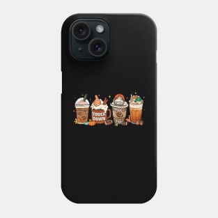 Fall, Football, and Iced Coffee Phone Case