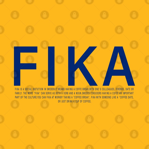 Fika definition swedish coffee brak by 66LatitudeNorth