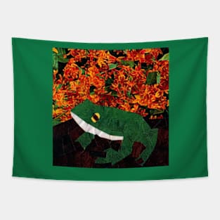 Frog on a Branch Tapestry