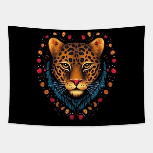 Leopard Valentine Day Tapestry